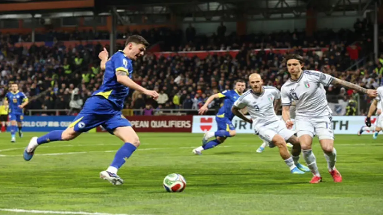 إيطاليا تغيب عن كأس العالم للمرة الثالثة توالياً بعد الخسارة أمام البوسنة